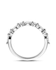 Zilveren Gerhodineerde Ring Zirkonia 1341517 - PansiteNederland.nl