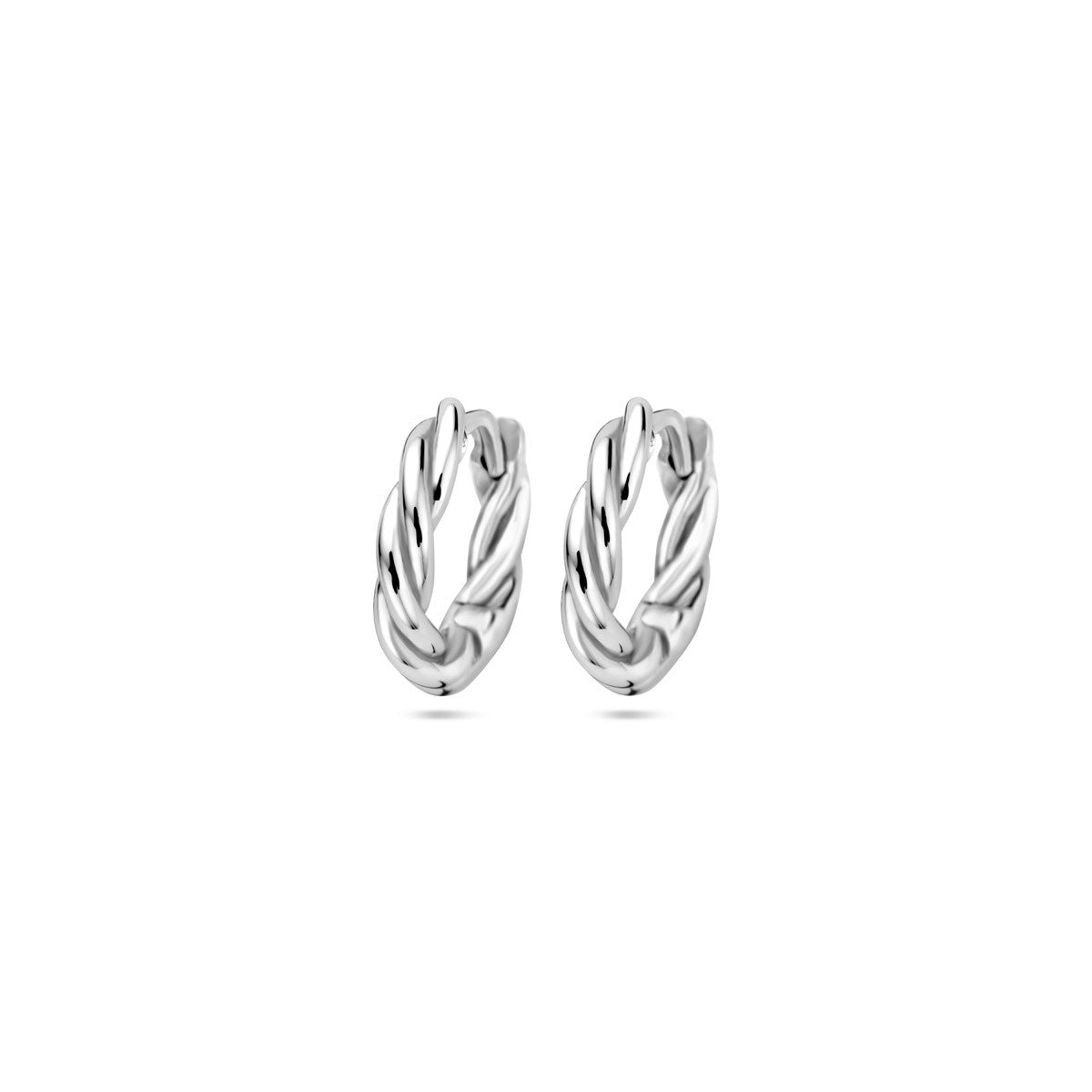 Zilver Gerhodineerd Klapoorringen Buis 2,5 MM 1340040 - PansiteNederland.nl