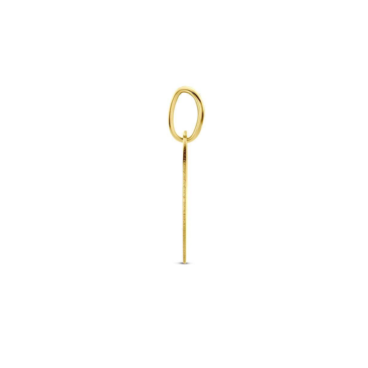 9K Geelgouden 9k graveerhanger ovaal 20 mm - 8000172 - PansiteNederland.nl