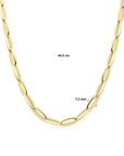 14K geelgoud collier anker 7,2 mm 44,5 cm 4030974 - PansiteNederland.nl