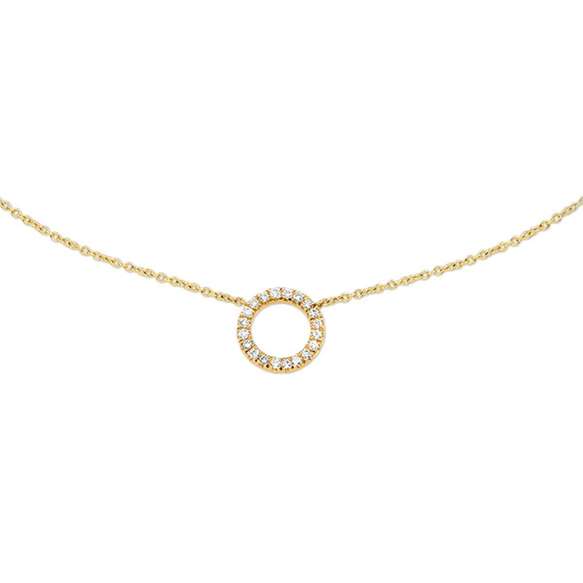 Fantasy Collection 14K Geelgouden Diamanten Ketting 4015989