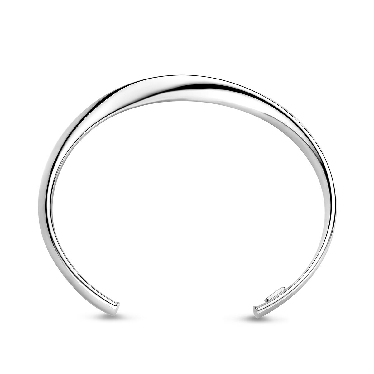 Spangarmband 62 x 5,5 zilver gerhodineerd