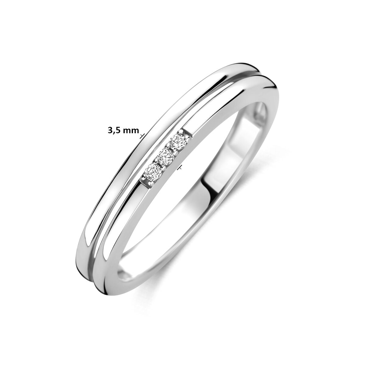 Fantasy Collection Ring zirkonia zilver