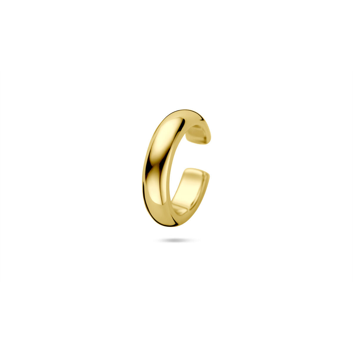 Zilveren vergulde (geel) ear cuff 14,5 mm 1 micron - 2104080 - PansiteNederland.nl