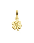 14K geelgoud hanger klaver 4028299