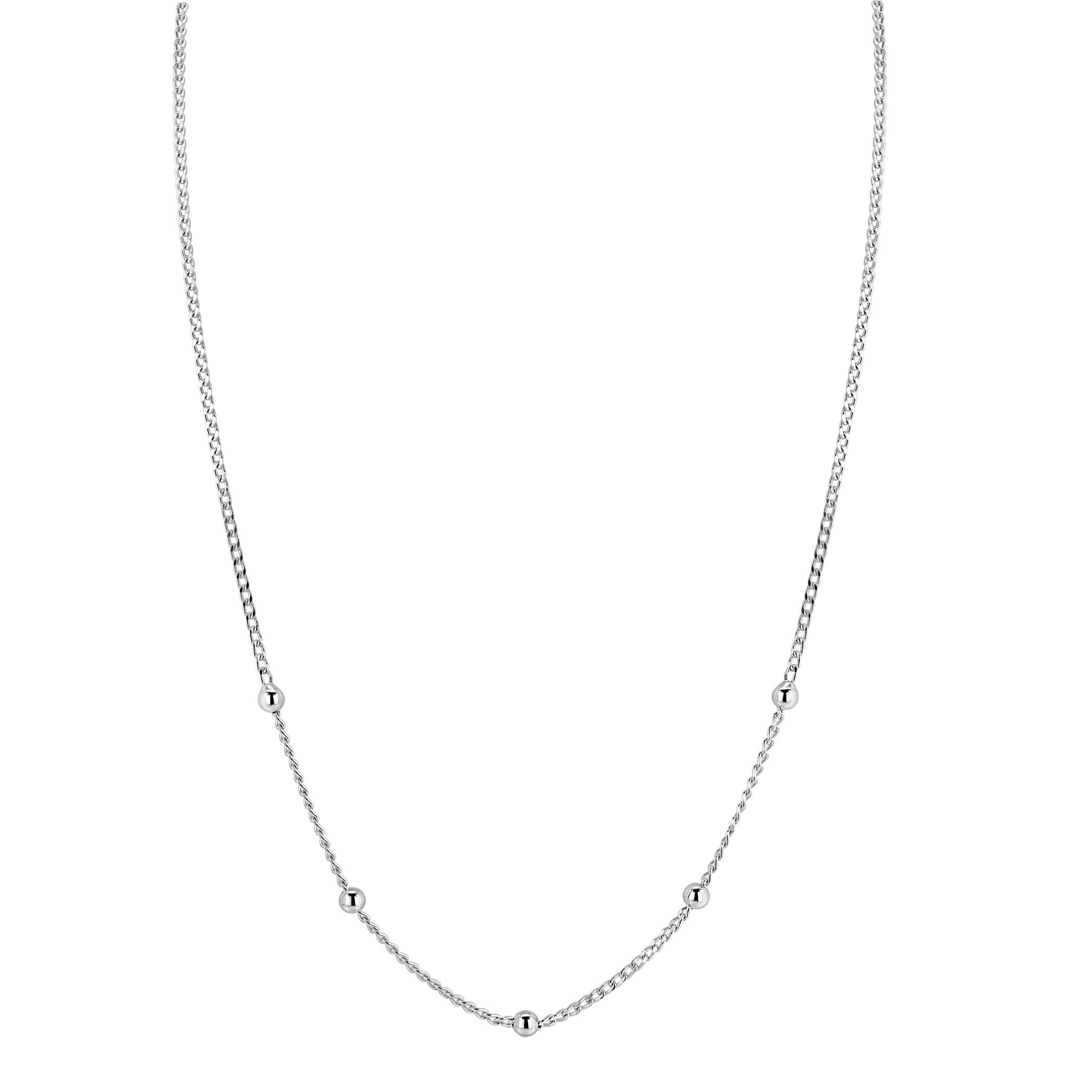 ZINZI Zilveren Ketting 42-45 cm - ZIC2714
