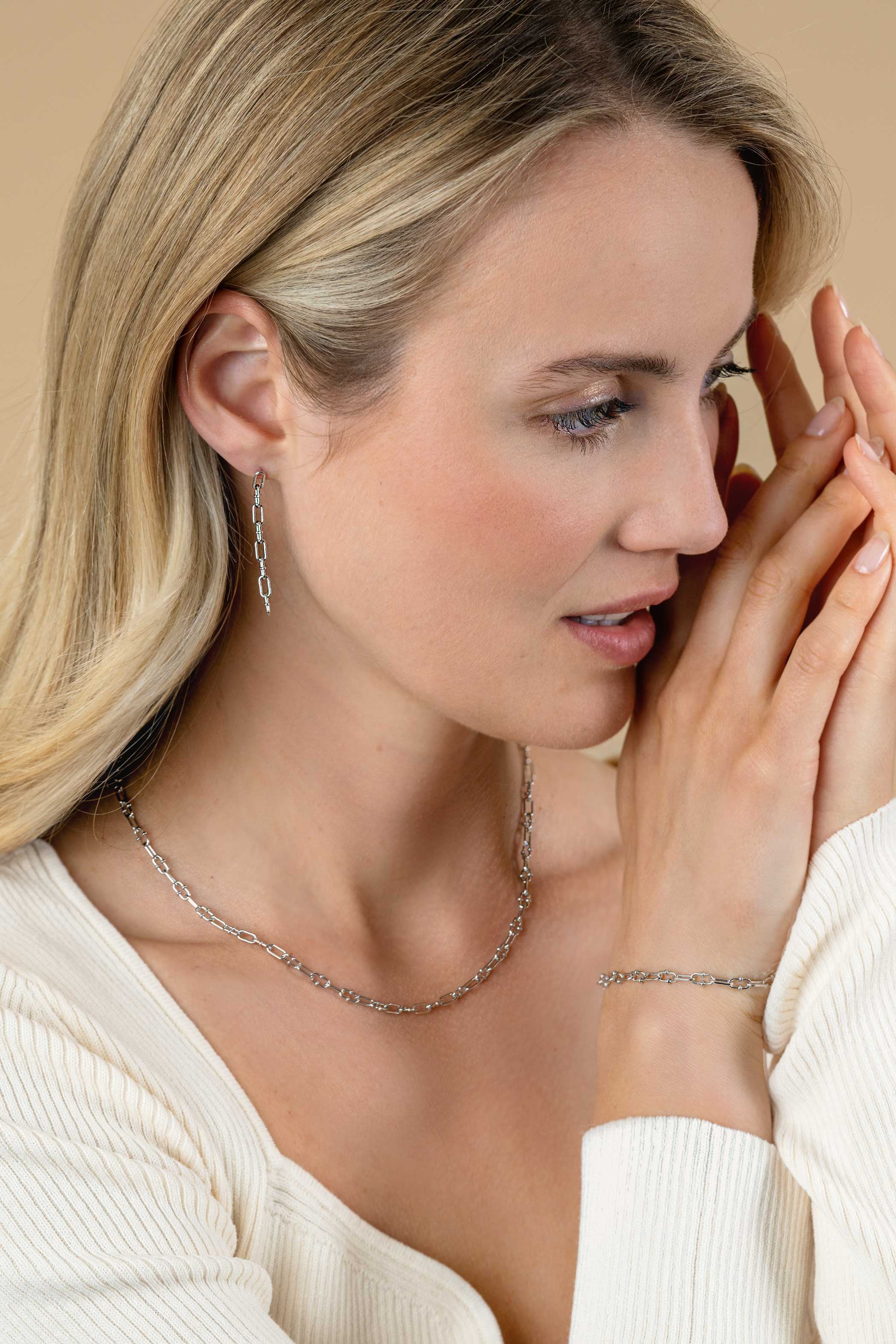 ZINZI Zilveren Armband 17-20 cm - ZIA2586