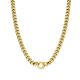 14K geelgoud collier gourmette 45 cm met groot springslot 4018064