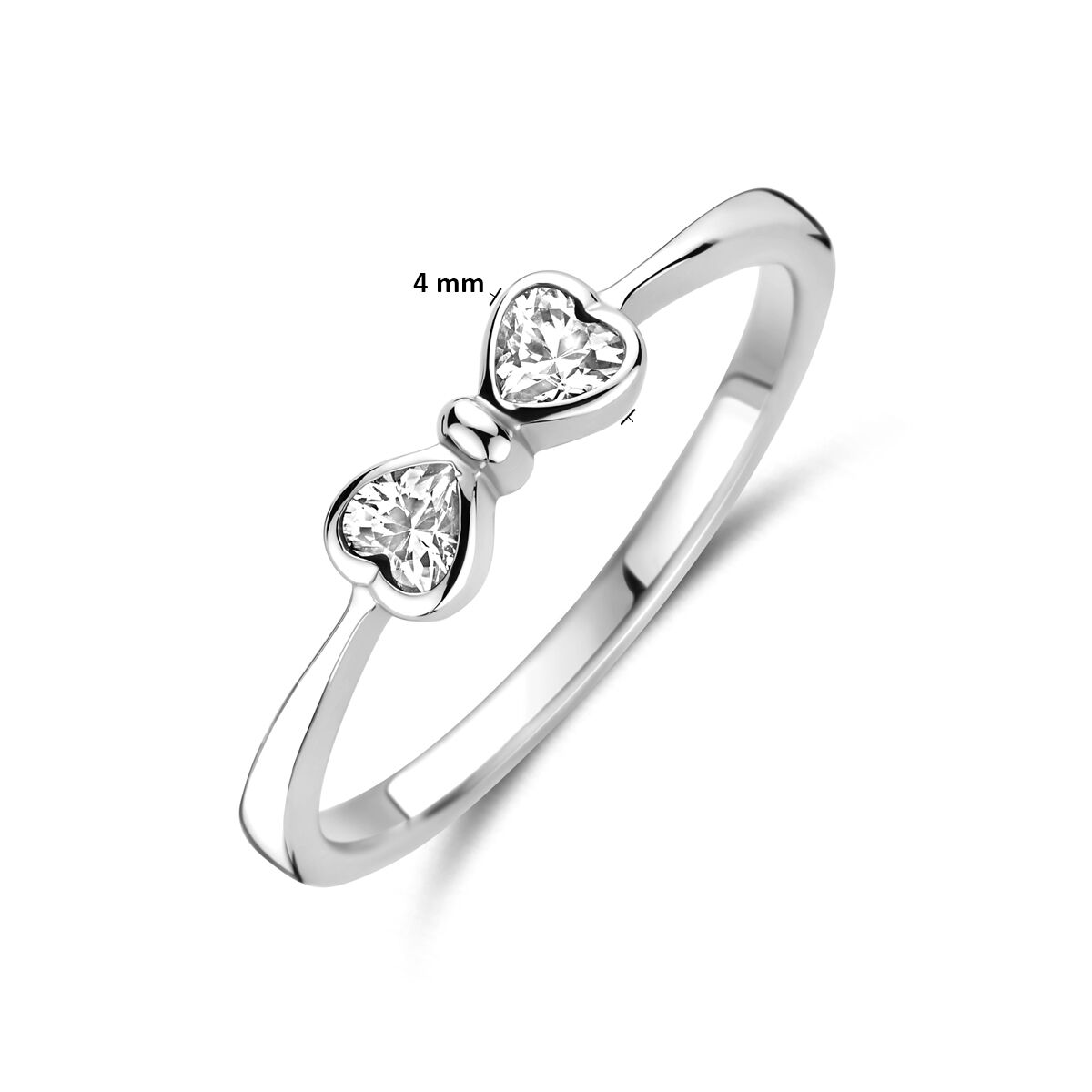 Fantasy Collection Ring strik zirkonia zilver