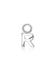 Zinzi zilveren letter oorbedel ZICH2144 letter R