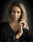 Zilgold (Bicolor Goud Met Zilverkern) Armband Geslepen Gourmet 6,2 Mm 19 Cm 5200014 - PansiteNederland.nl