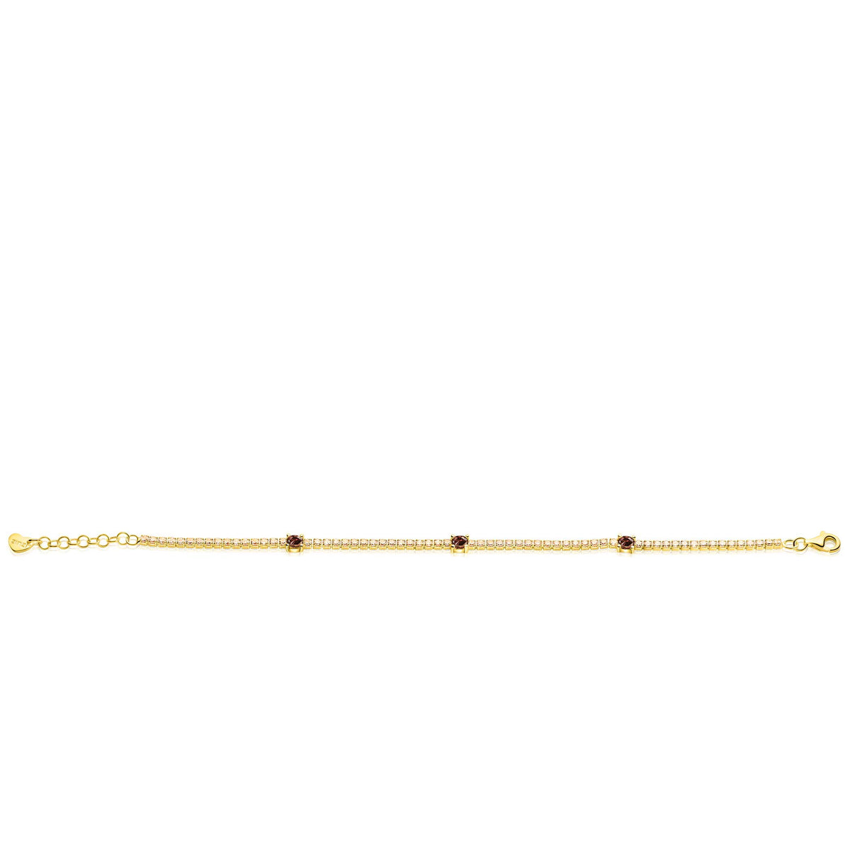 ZINZI Verguld Zilveren Armband ZIA2894C