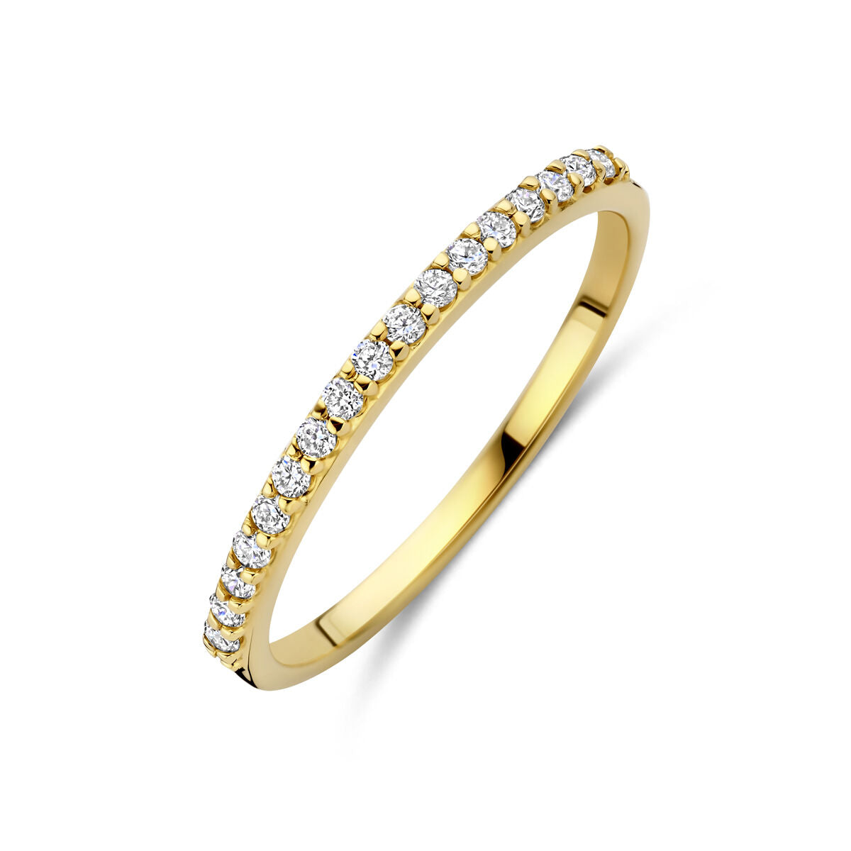 Fantasy Collection Ring lab grown diamant 0.17ct g vs 14K geelgoud