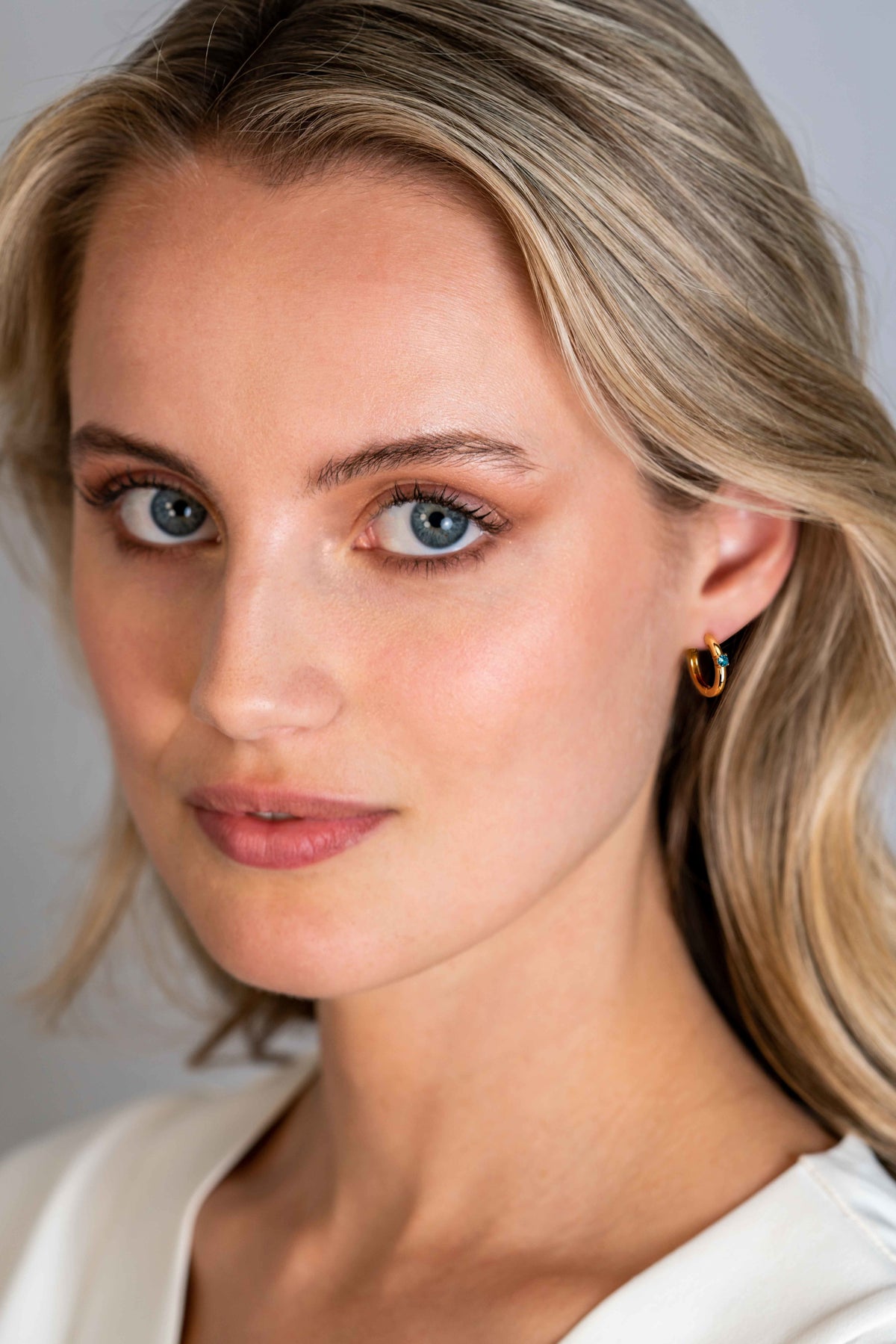 ZINZI Verguld Zilveren Oorbellen ZICR-MRT
