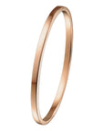 Zilgold (Roségoud Met Zilverkern) Bangle Scharnier Massief Vlakke Buis 4 X 61 Mm 5400033