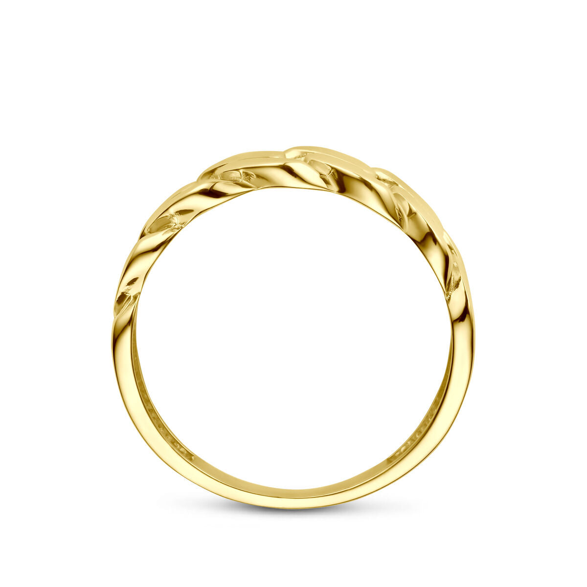Fantasy Collection Ring schakel 14K geelgoud