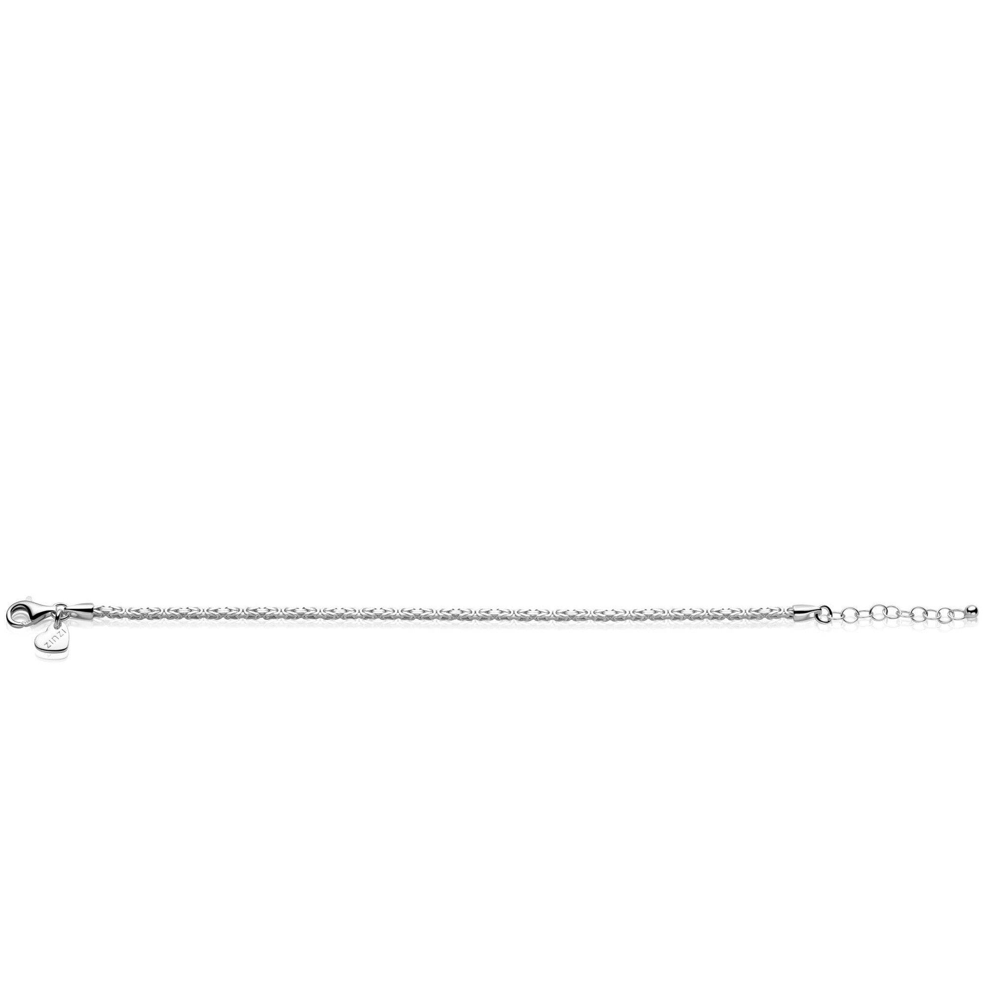 ZINZI Zilveren Armband 17-20 cm - ZIA2846
