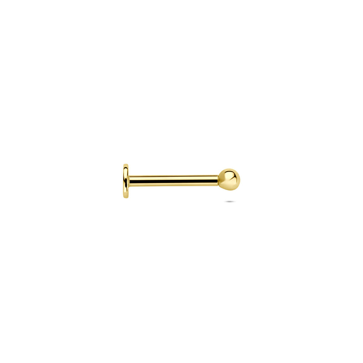 Fantasy Collection Flat back piercing bol 2 mm 14K geelgoud