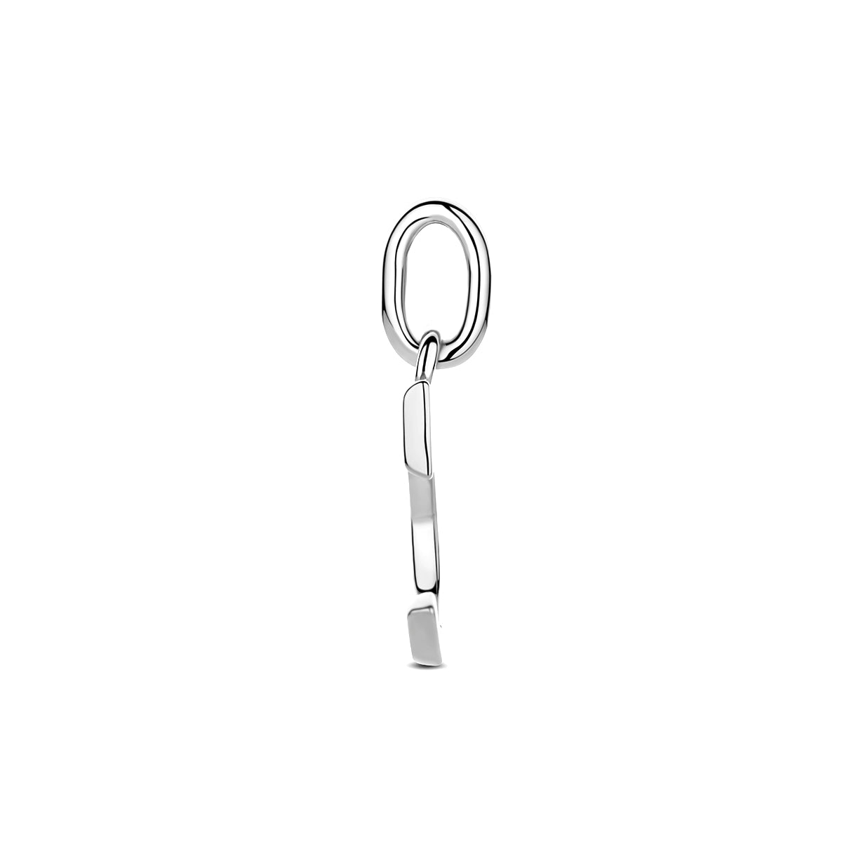 Hanger letter C 12 mm zilver gerhodineerd #Letter_C