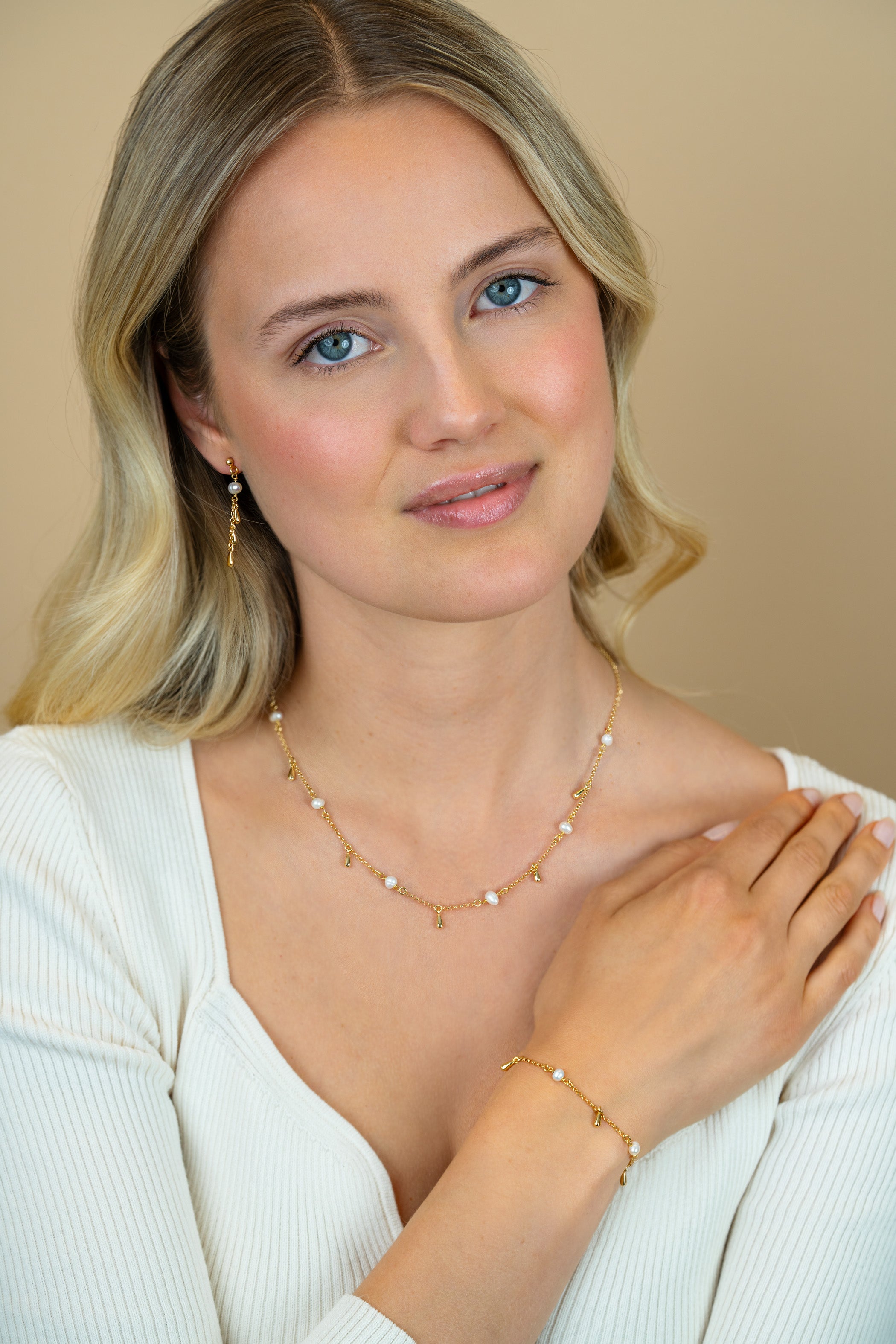 ZINZI Verguld Zilveren Armband 17-20 cm - ZIA2753
