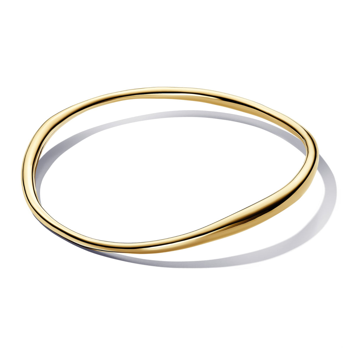 Pandora Organisch Gevormde Bangle goudverguld 563317C00