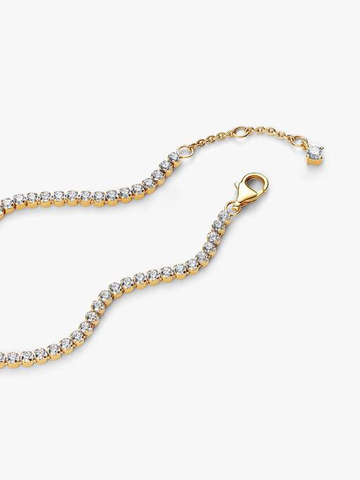 Pandora Sprankelende Tennisarmband goudverguld - 563927C01