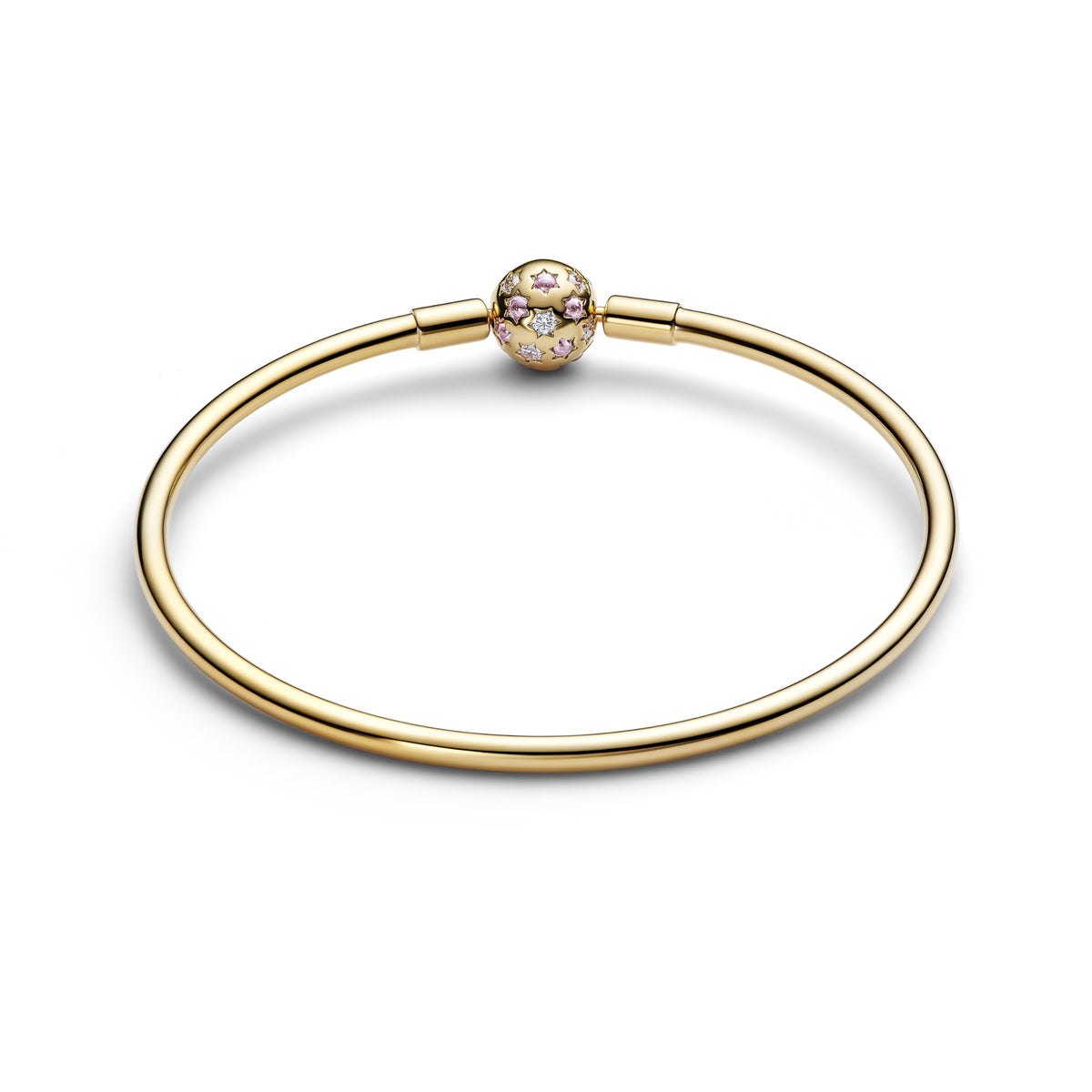 Pandora Bangle met Bolvormige Stersluiting goudverguld 564639C01