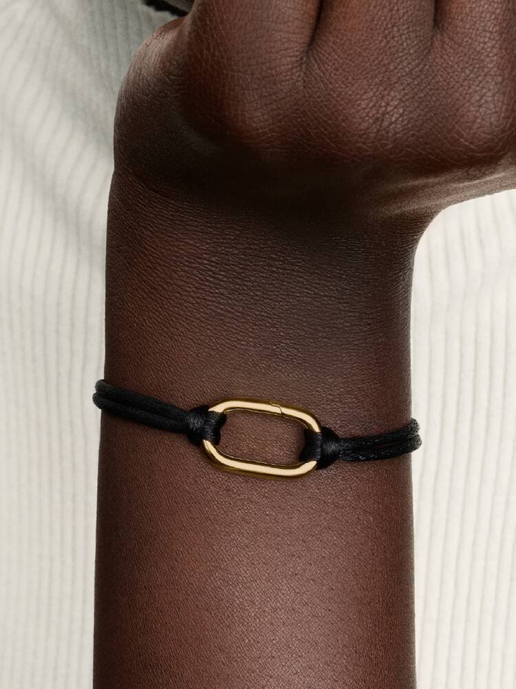 Pandora Openable Schakel Koord Armband goudverguld 564680C01