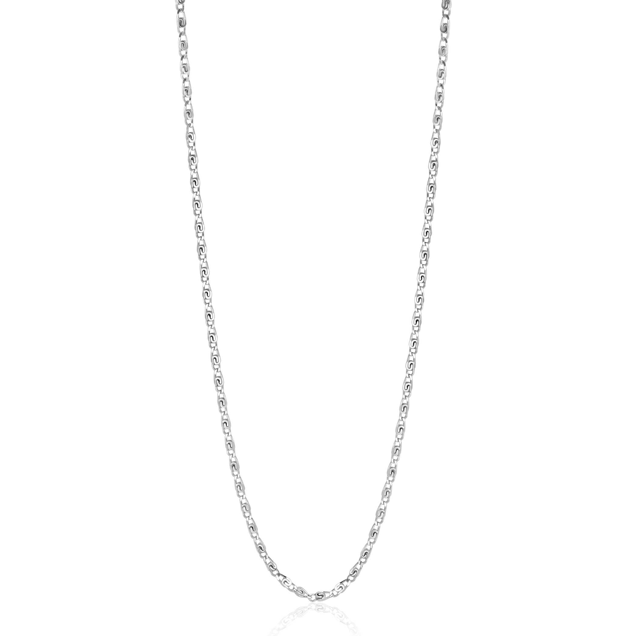 ZINZI Zilveren Ketting 42-45cm - ZIC2479