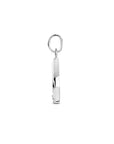 Zilveren gerhodineerde hanger zirkonia 19 mm - 1341209 - PansiteNederland.nl