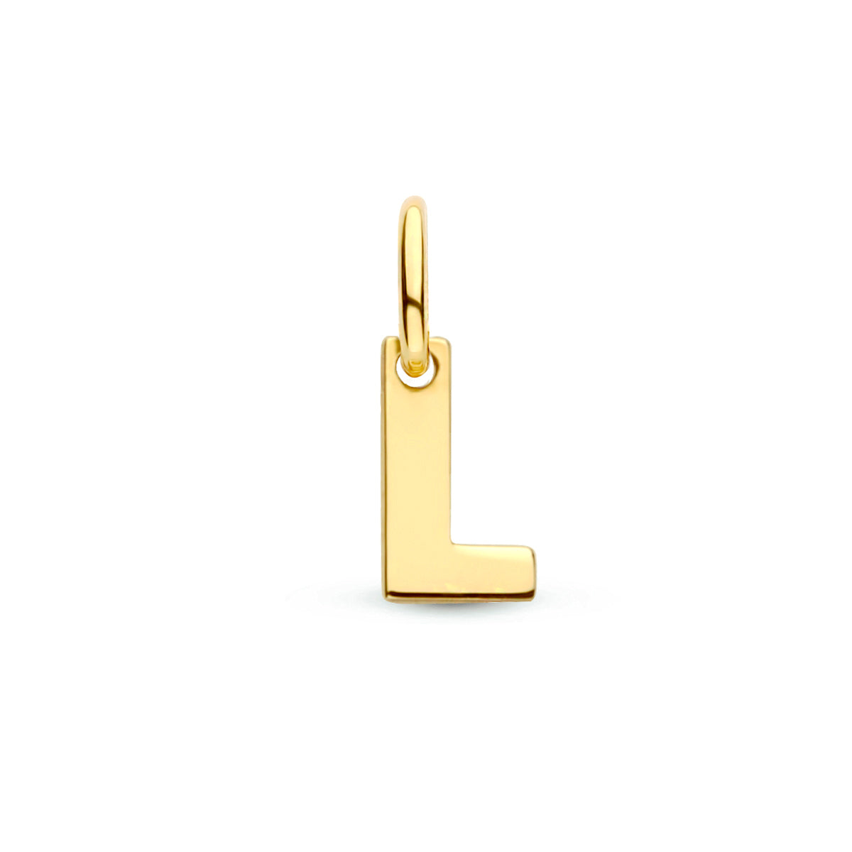 Hanger letter L 9K geelgoud #Letter_L