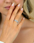 ZINZI zilveren ring (5mm breed) rolex-style schakel glanzend en satiné ZIR2736 - PansiteNederland.nl