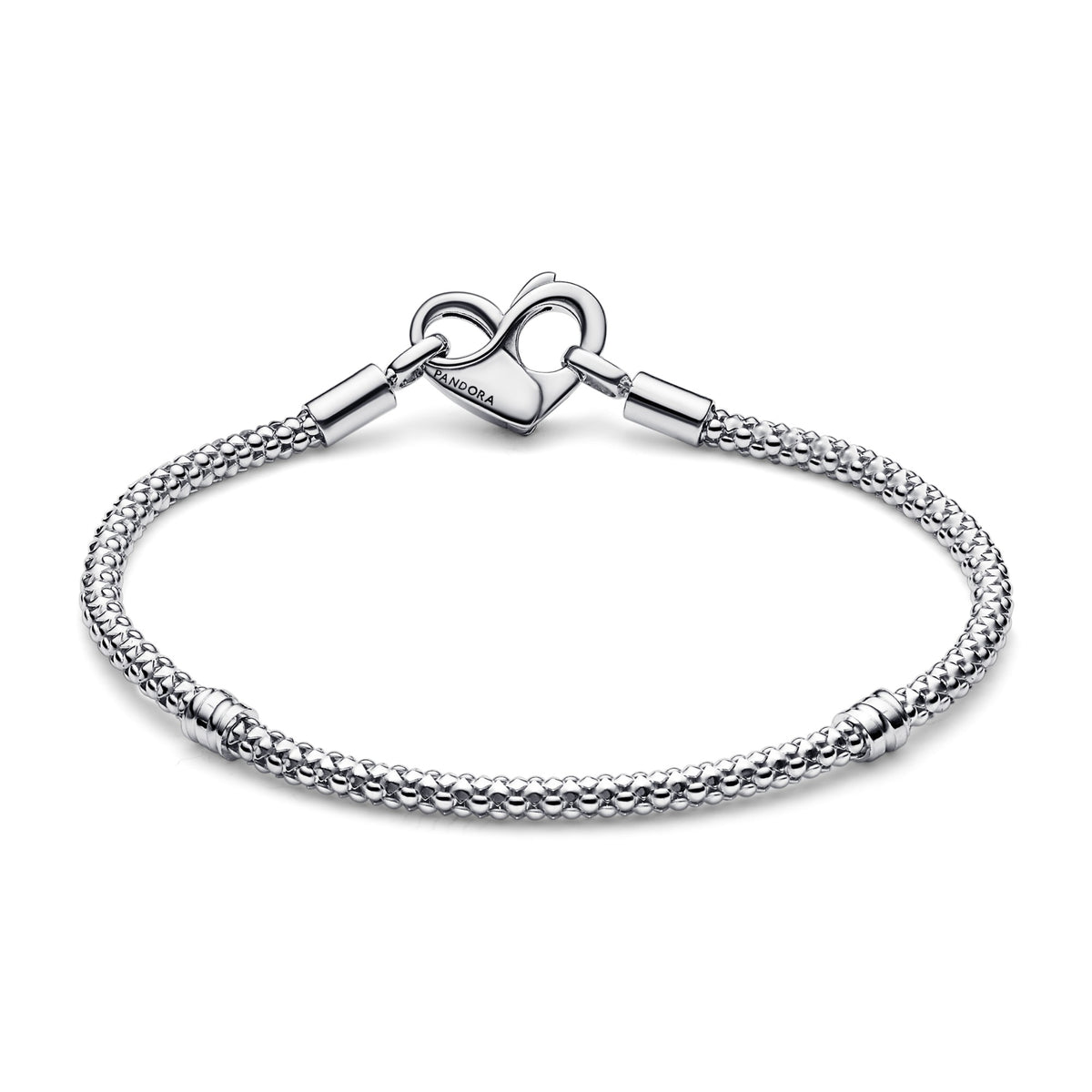 Pandora Noppen Schakel Armband Pandora Moments zilver 592453C00