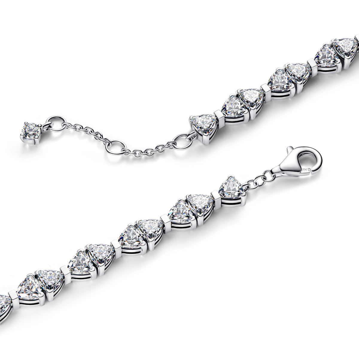 Pandora Schakelarmband met strikje zilver 594262C01