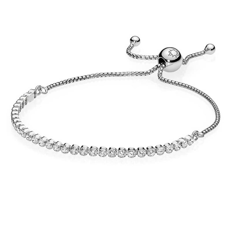 Pandora Sprankelende Sliding Tennis Armband 599375C01, exclusief en kwalitatief hoogwaardig. Ontdek nu!