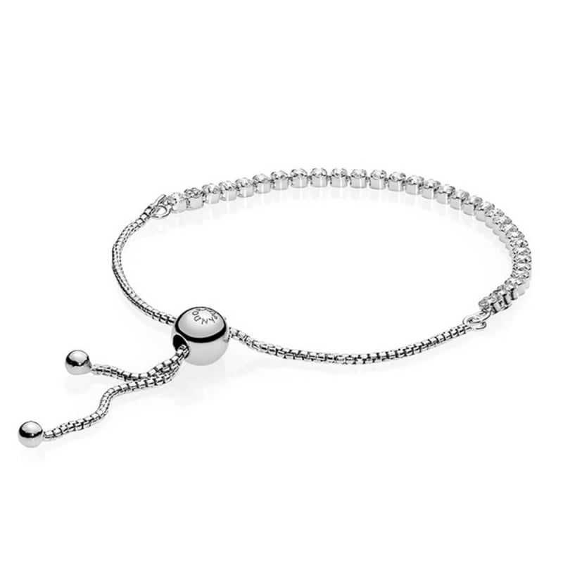 Pandora Sprankelende Sliding Tennis Armband 599375C01, exclusief en kwalitatief hoogwaardig. Ontdek nu!