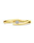14K Geelgoud Ring Met Zirkonia 4030898 - PansiteNederland.nl
