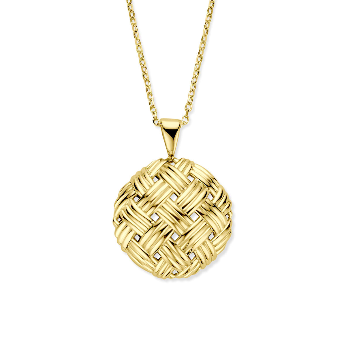 Fantasy Collection Collier knoop 42 - 44 cm 14K geelgoud