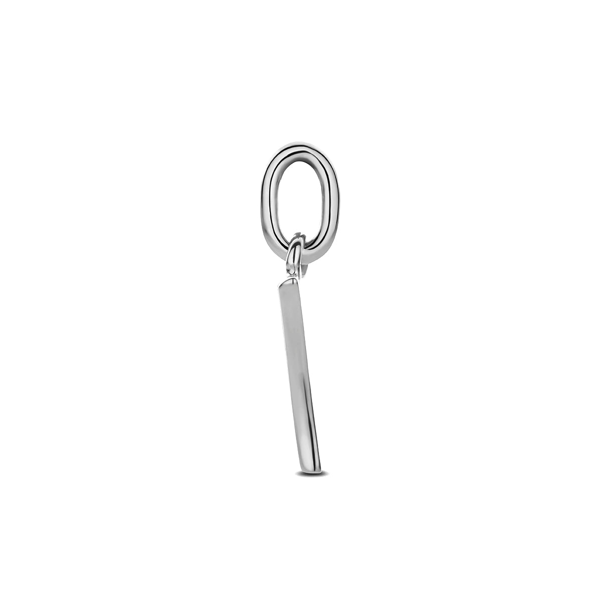 Hanger letter Y 12 mm zilver gerhodineerd #Letter_Y