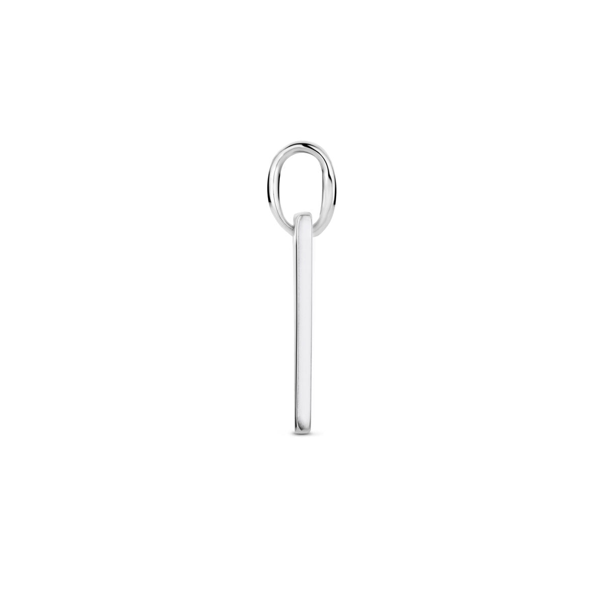 zilver gerhodineerd graveerhanger 17 mm 1340438 - PansiteNederland.nl