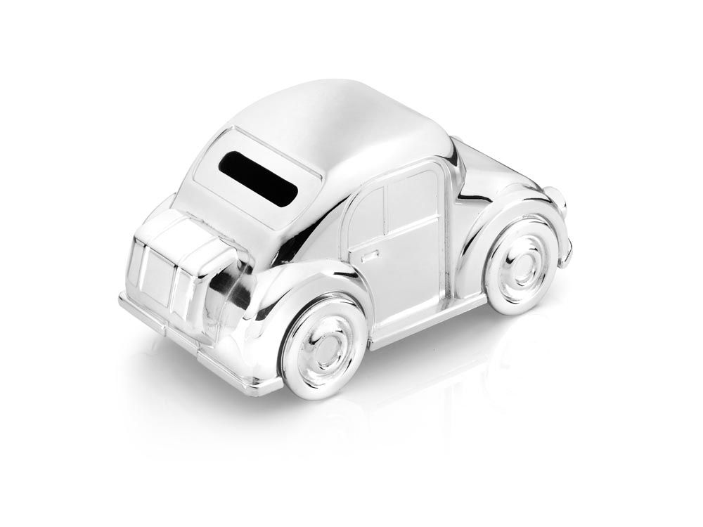 Zilverstad Spaarpot Auto Verzilverd - 6024261