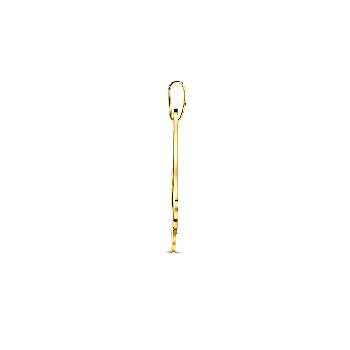 Hanger sierletter A 29 mm 14K geelgoud #Letter_A