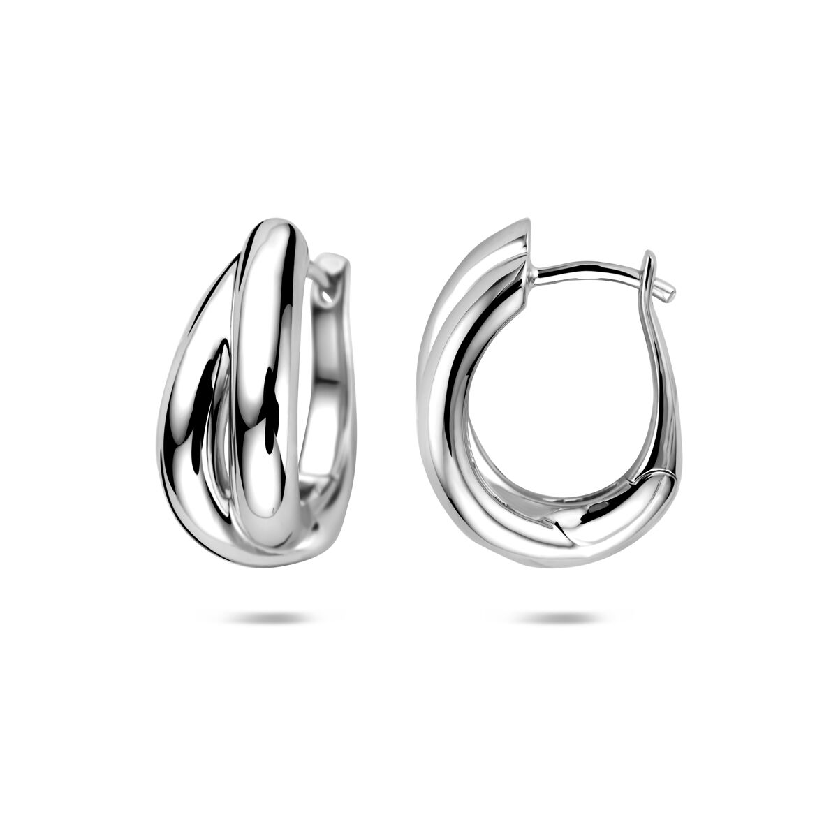 Fantasy Collection Oorbellen 20 mm zilver