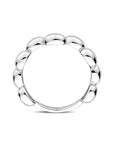Zilveren Gerhodineerde Ring 1340802