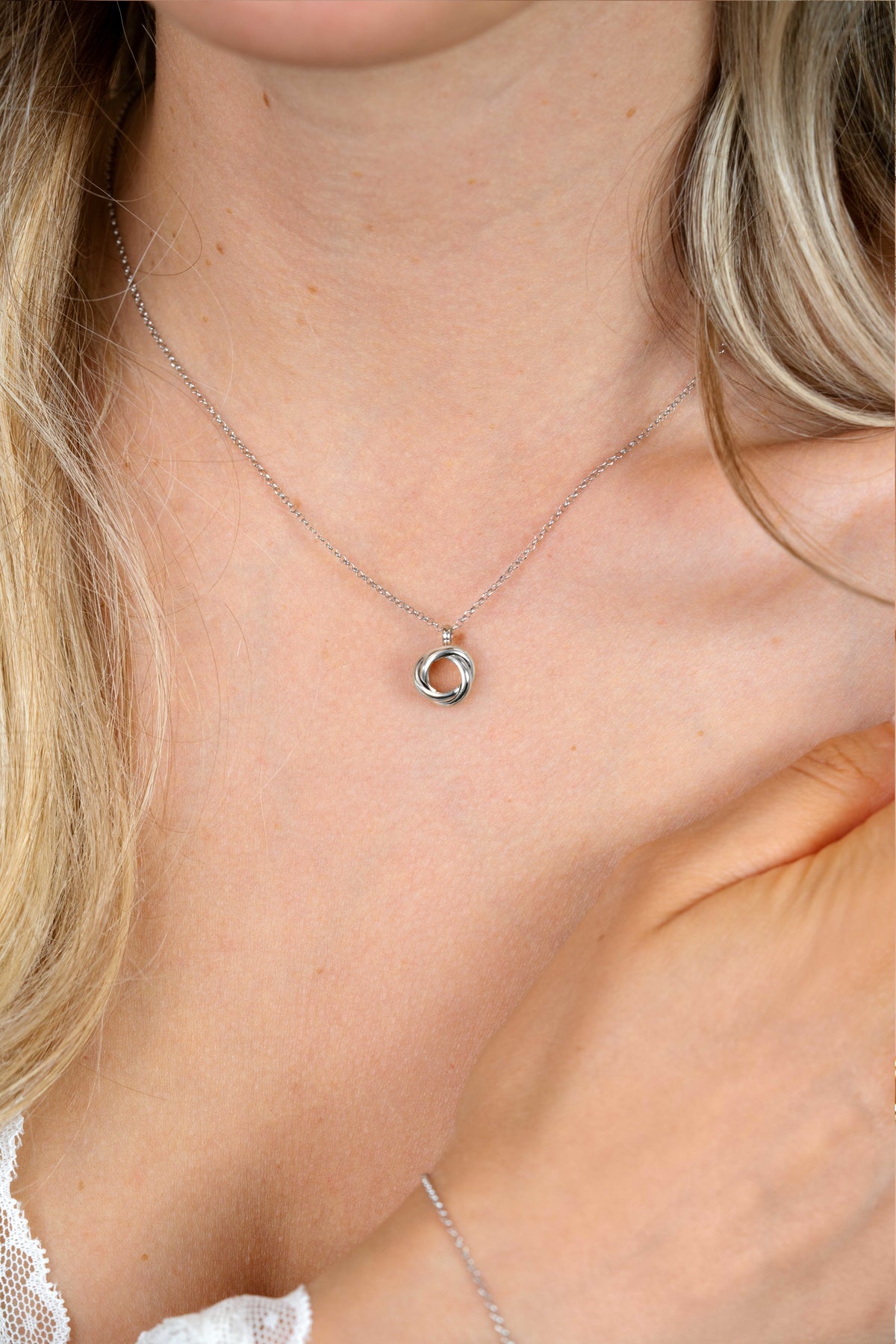 ZINZI Zilveren Ketting ZIC2890