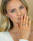 ZINZI zilveren multi-look ring (6mm breed) 3 banen met witte zirkonia ZIR2730 - PansiteNederland.nl