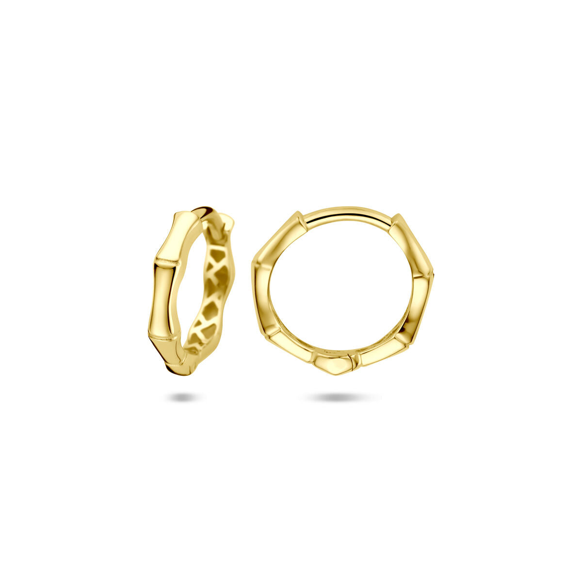 Fantasy Collection Oorbellen buis 2,5 mm 14K geelgoud