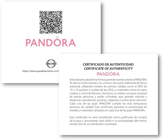 Pandora Cadeau Pakket 6 cm wit