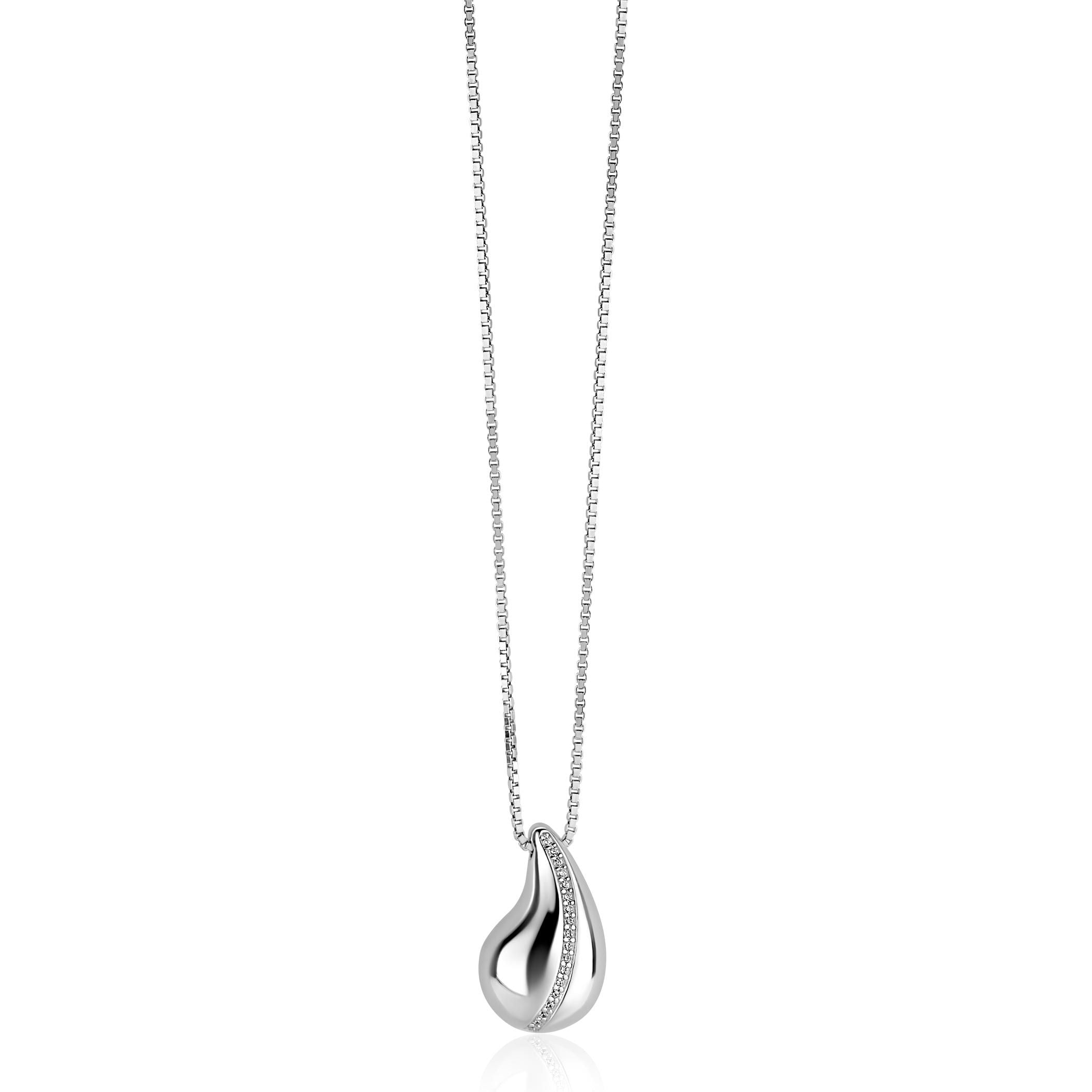 ZINZI Zilveren Ketting 45-48cm - ZIC2707
