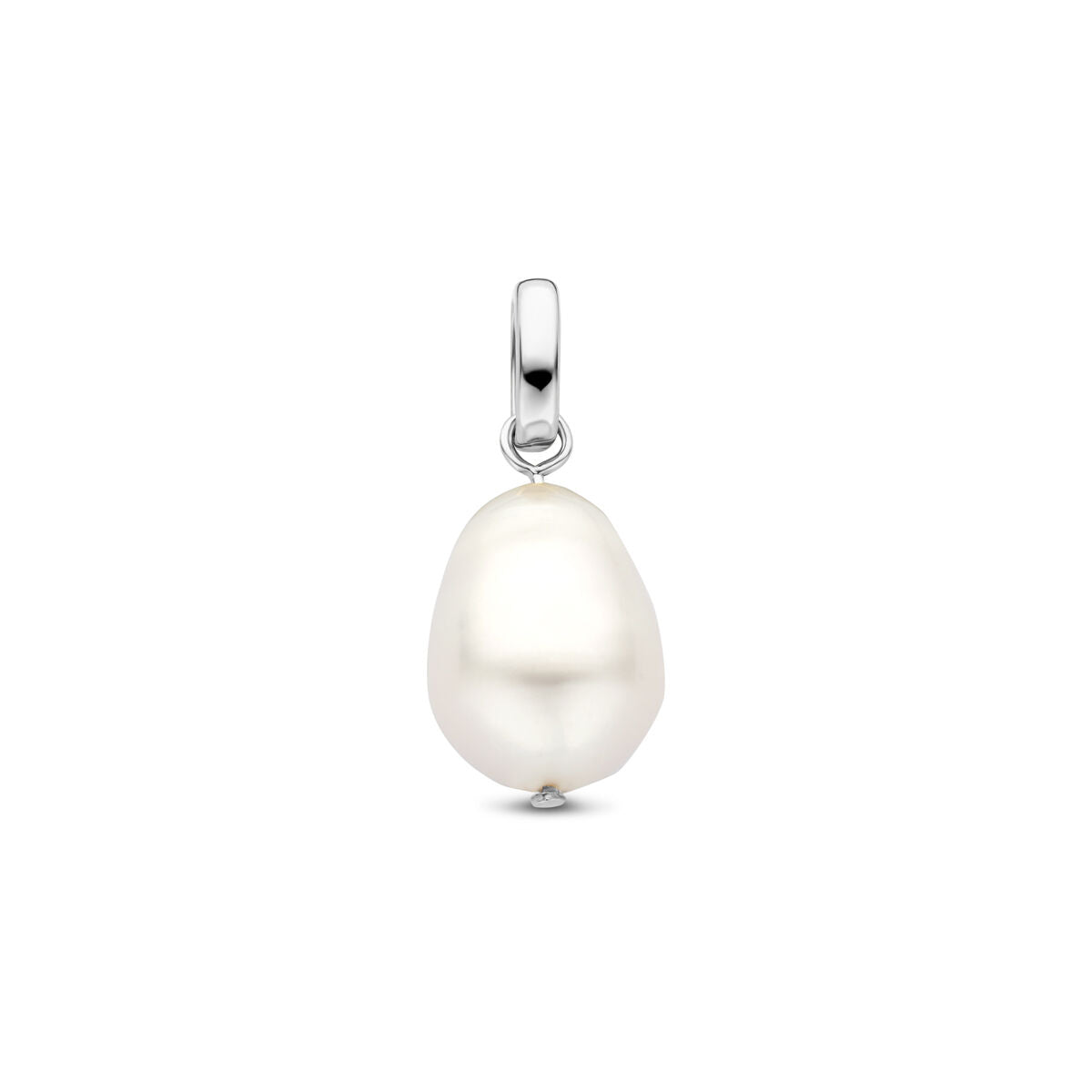 Zilveren gerhodineerde hanger parel 20 mm - 1341005 - PansiteNederland.nl